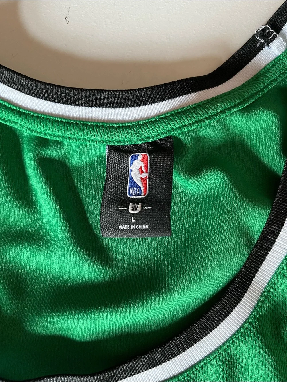 Boston Celtics Kids Basketball Jersey Tank Ultra Game Official NBA Green Size L